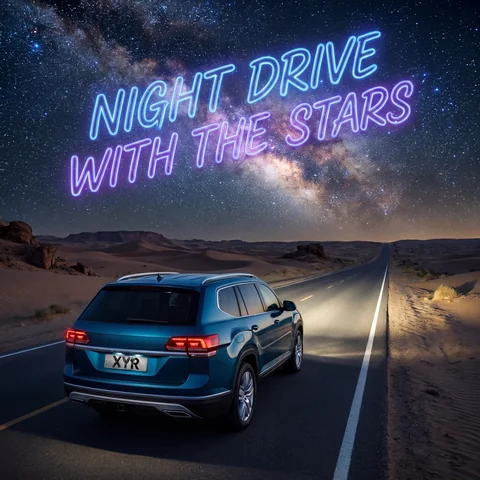 Night Drive With The Stars by XYR cover art